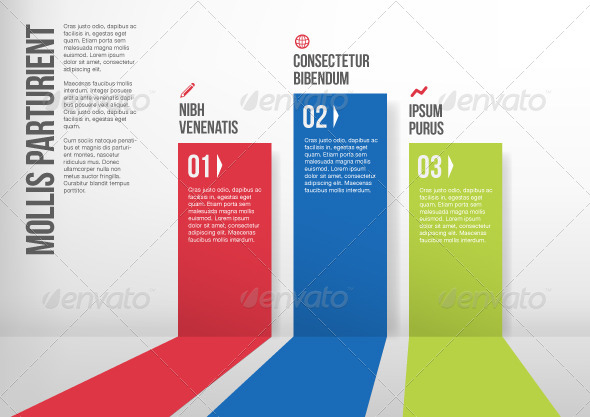 GraphicRiver Abstract Colorful Paper Stripe Infographics 5787157 GraphicRiver Abstract Colorful Paper Stripe Infographics 5787157