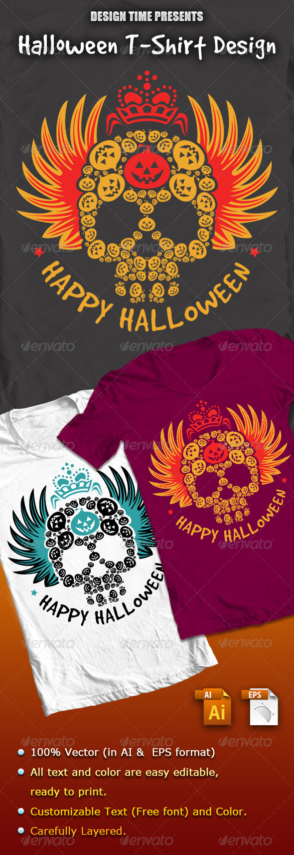 The Halloween Party T-Shirt  - Events T-Shirts
