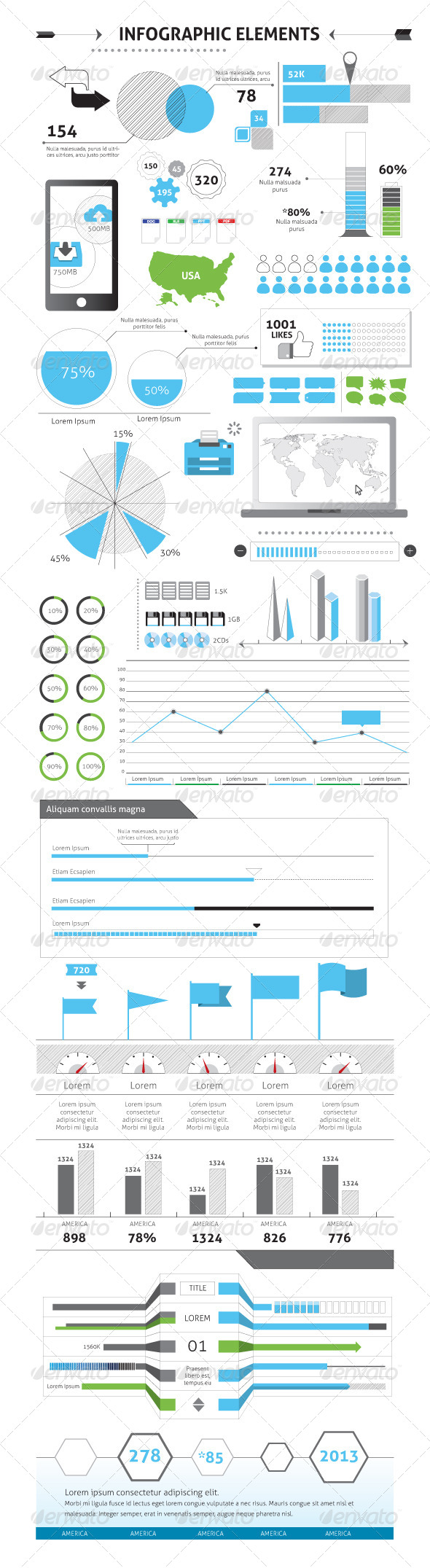 Infographic Elements - Vector File