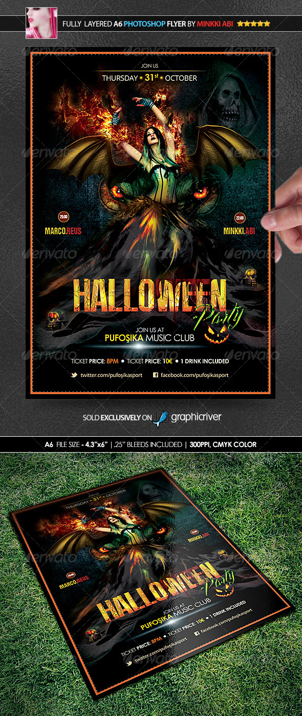 Halloween Poster Flyer Halloween Poster Flyer