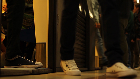People Up an Down the Subway People Up an Down the Subway