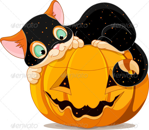 Halloween Kitten