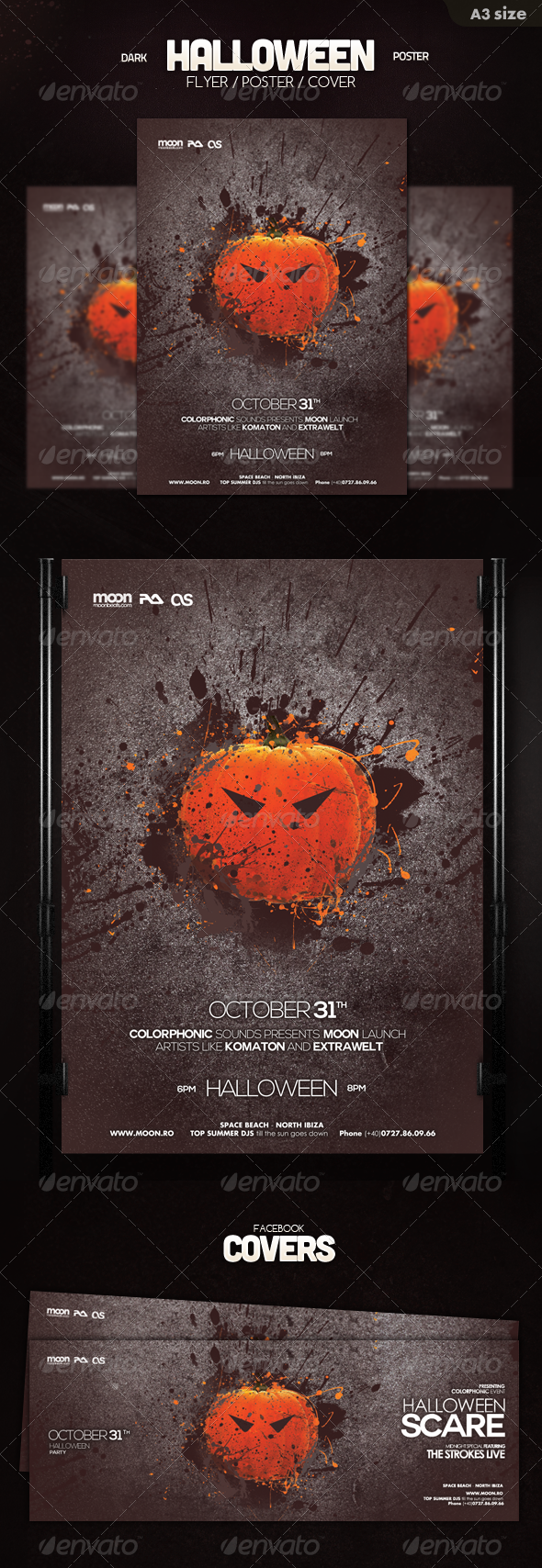 Halloween Poster Flyer Halloween Poster Flyer