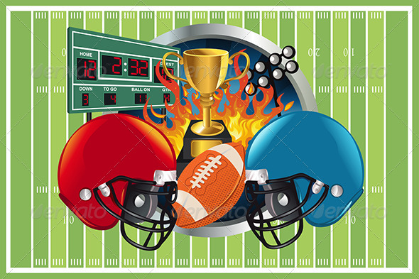 American Football Background American Football Background