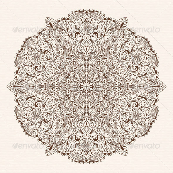 Vector Abstract Floral Design Element Vector Abstract Floral Design Element