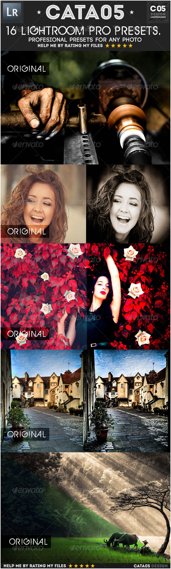 16 Mixed Pro Presets - Lightroom Presets Add-ons