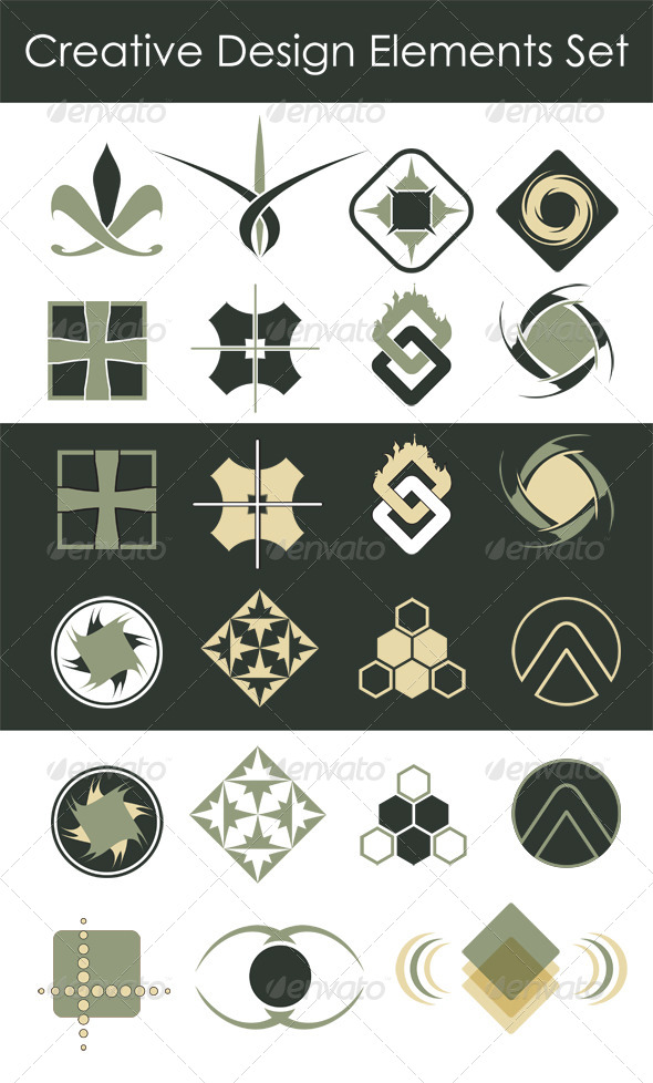 Creative Design Elements Collection Creative Design Elements Collection