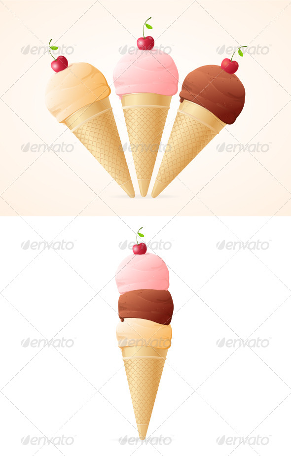 Collection of Ice Cream Collection of Ice Cream