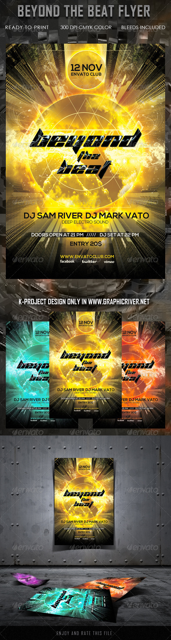 Beyond The Beat Flyer Beyond The Beat Flyer