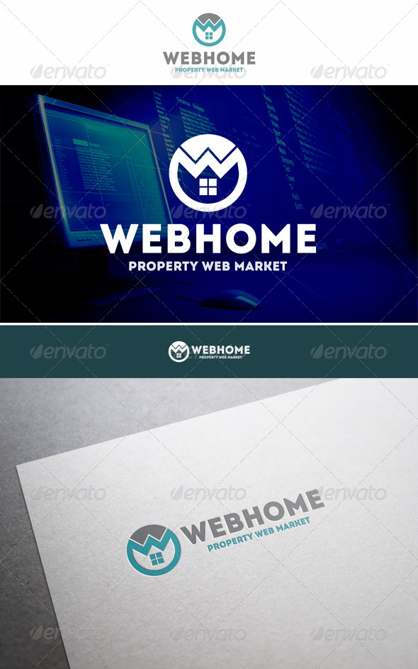 Web Home Property Logo Web Home Property Logo