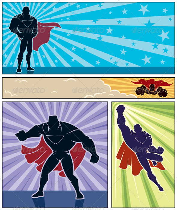 Superhero Banners Superhero Banners
