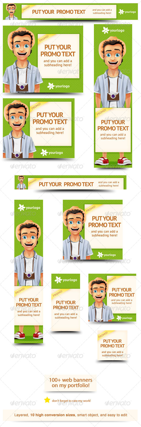 Travel Promo Web Banner Design Travel Promo Web Banner Design