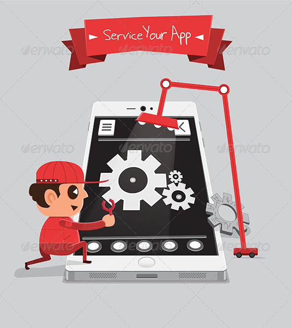 Technician Servicing or Repairing App Technician Servicing or Repairing App