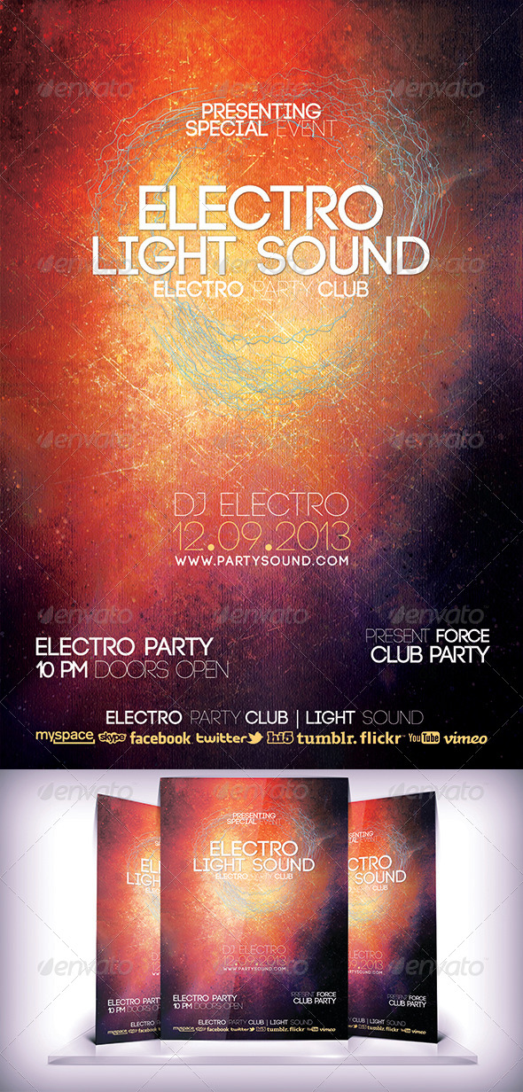 Electro Light Sound Flyer Electro Light Sound Flyer