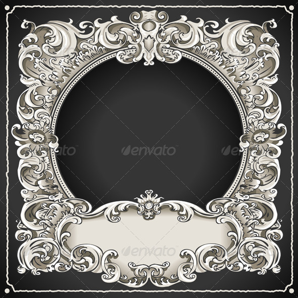 Vintage Floral Frame Vintage Floral Frame