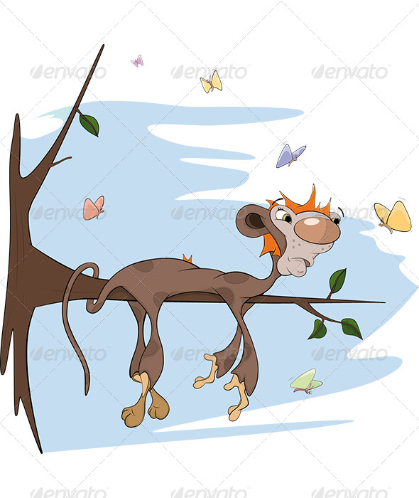Sloth Monkey Cartoon Sloth Monkey Cartoon