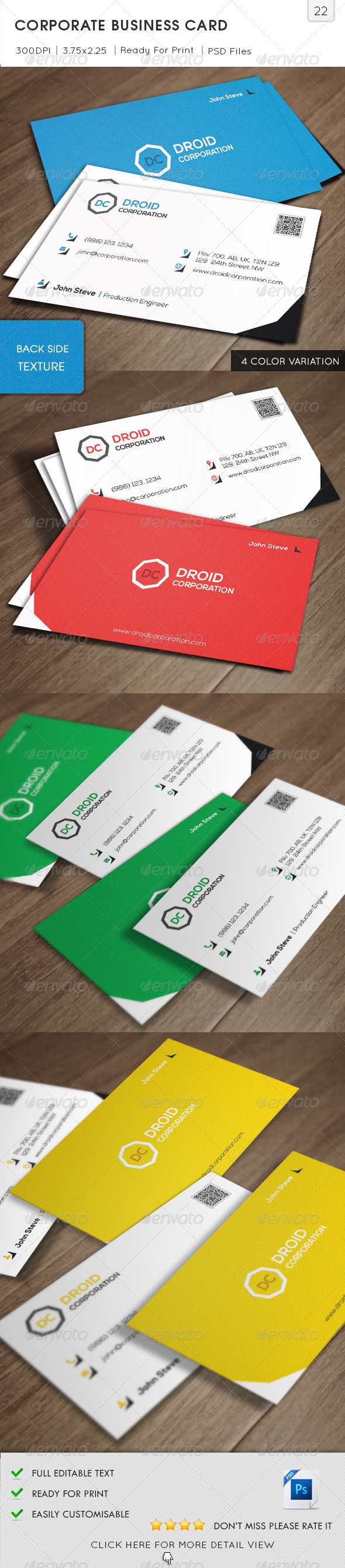 Corporate Business Card v22 Corporate Business Card v22