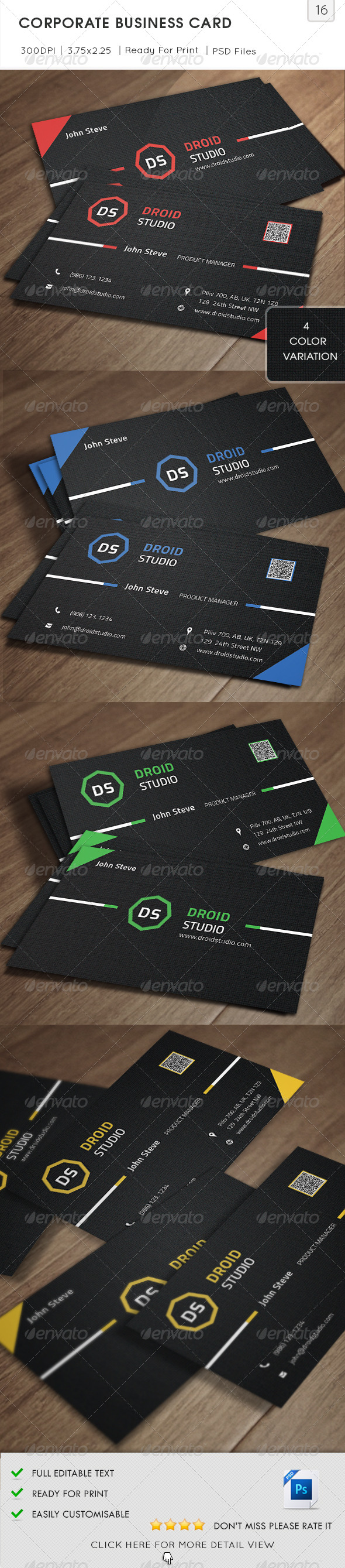 Corporate Business Card v16 Corporate Business Card v16