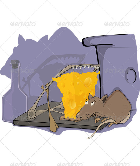 Rat a Mousetrap and a Cellar Cartoon
