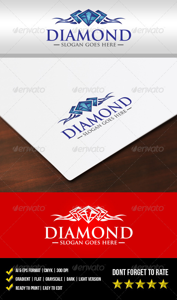 Diamond Logo - Objects Logo Templates
