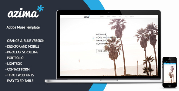 Azima - Portfolio Muse Theme