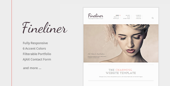 Fineliner - Responsive Portfolio HTML Template