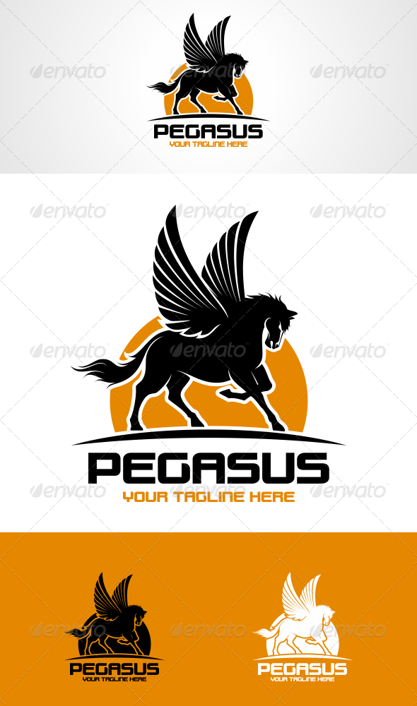 Pegasus Logo Template Pegasus Logo Template