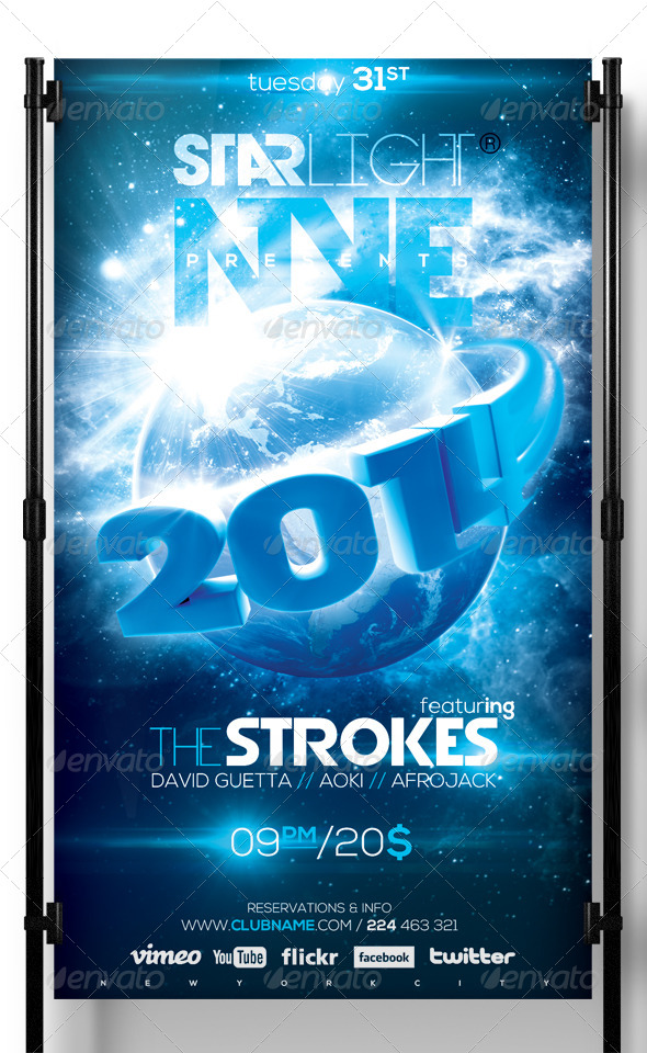 NYE Around The World - Clubs & Parties Events