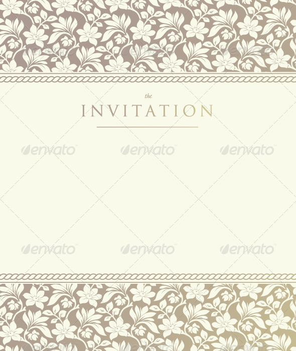 Invitation to the Wedding or Announcements
