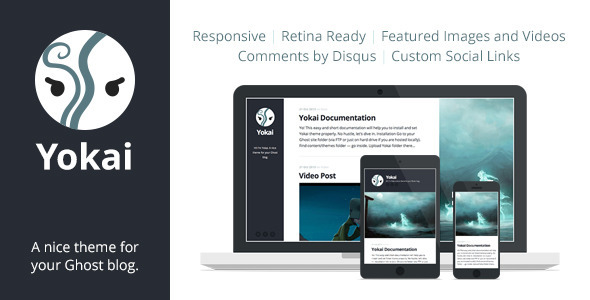 Yokai -- Responsive Ghost Theme