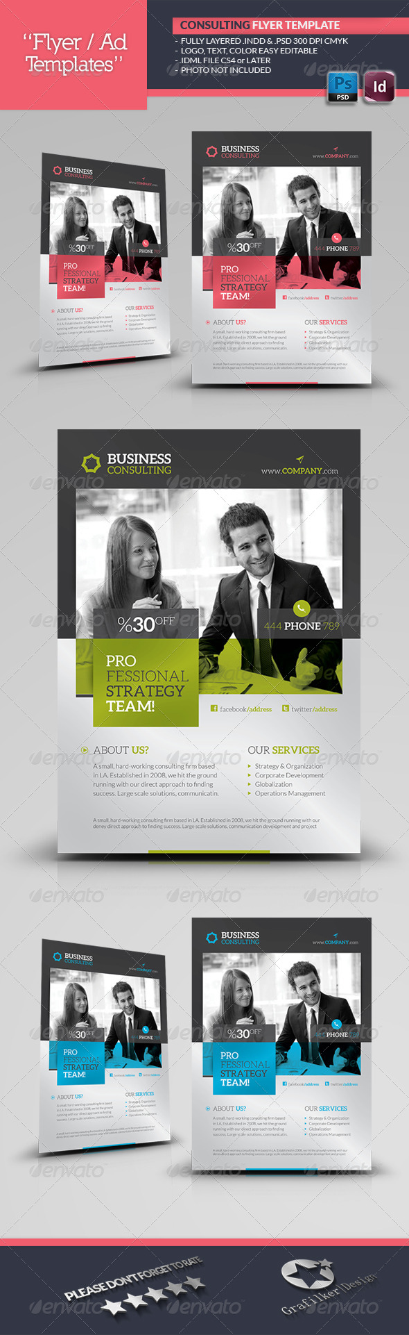 Business Consulting Flyer Template Business Consulting Flyer Template