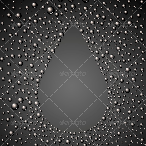 Oil Drop Abstraction Oil Drop Abstraction