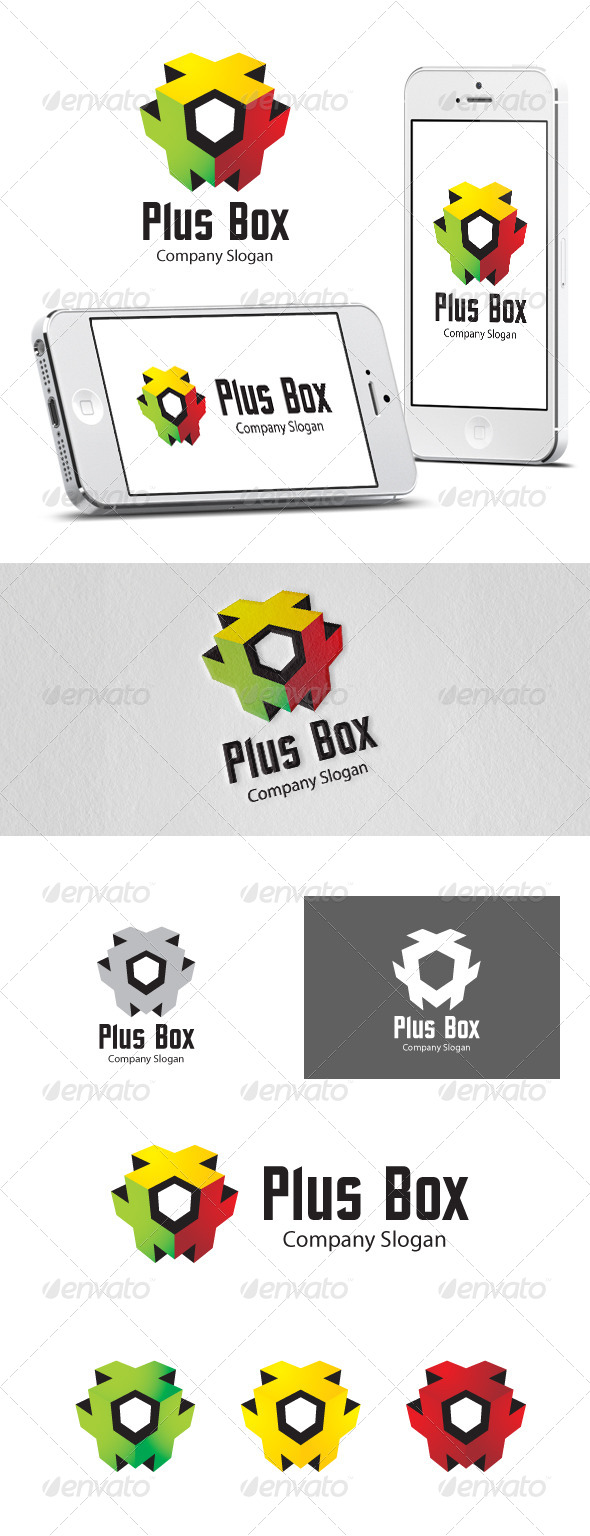 Plus Box Creative Logo