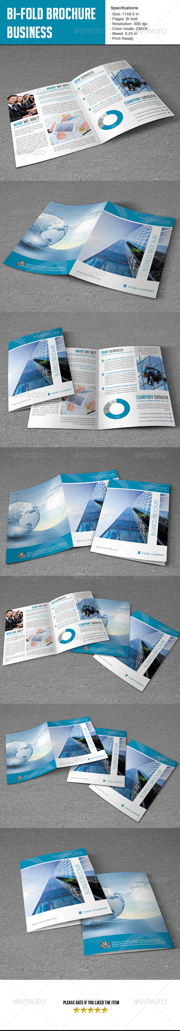 Bifold Brochure for Business - Corporate Brochures