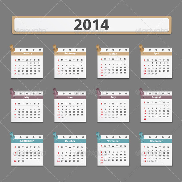 2014 Calendar