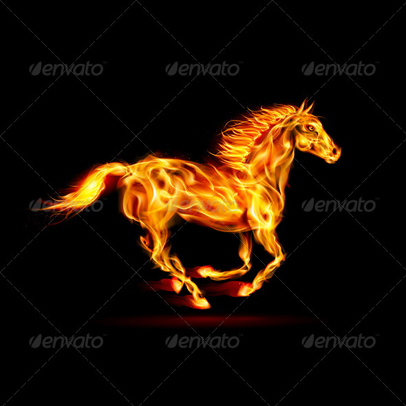 fire horse graphicriver fire horse graphicriver