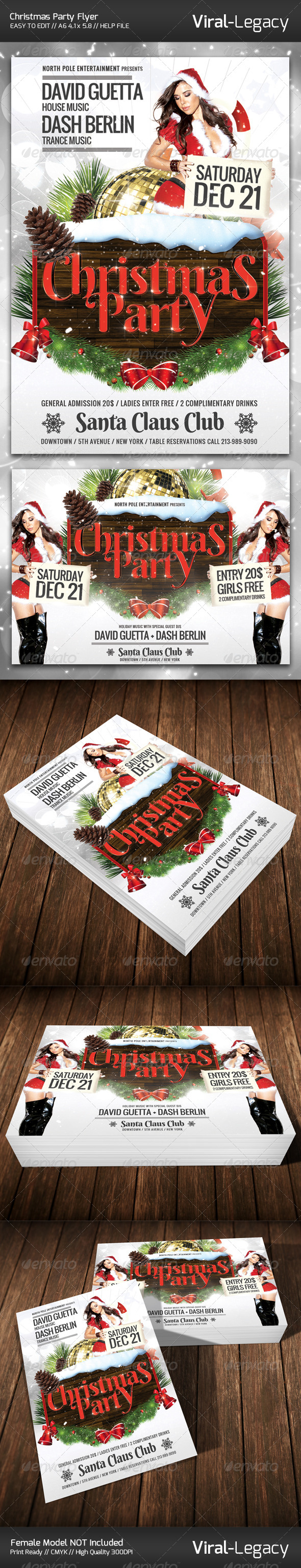 Christmas Party Flyer