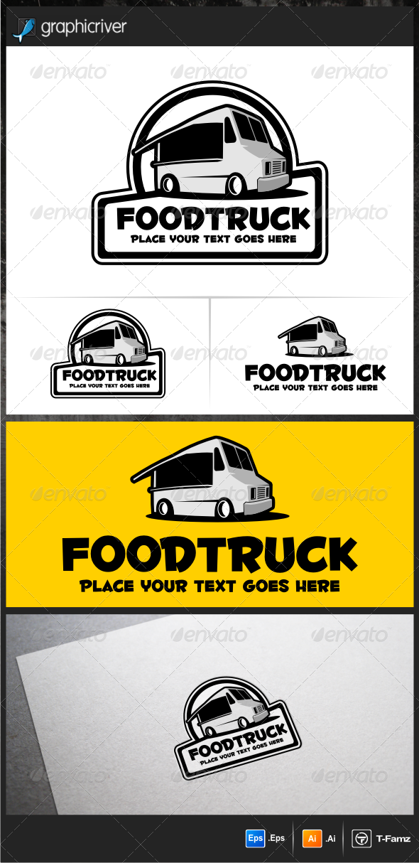 Food Truck v.2 Logo Templates