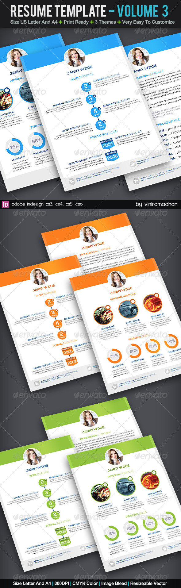 Resume Template | Volume 3