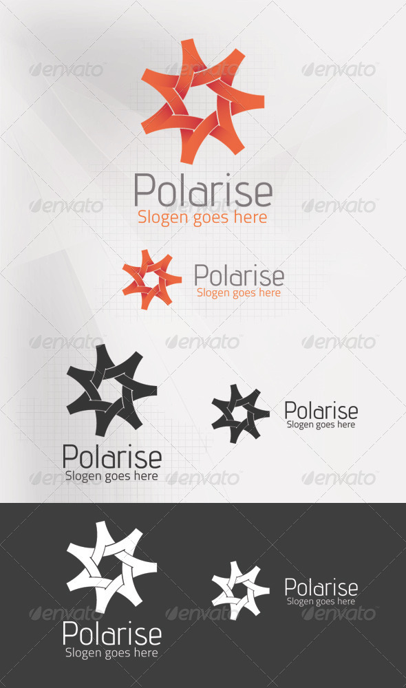 Polarise Logo template Polarise Logo template