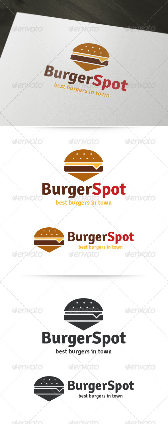 Burger Spot Logo Burger Spot Logo