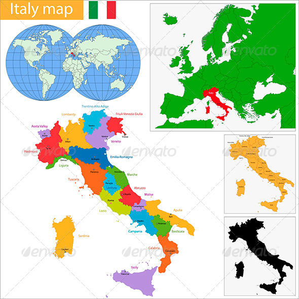 Italy Map Italy Map