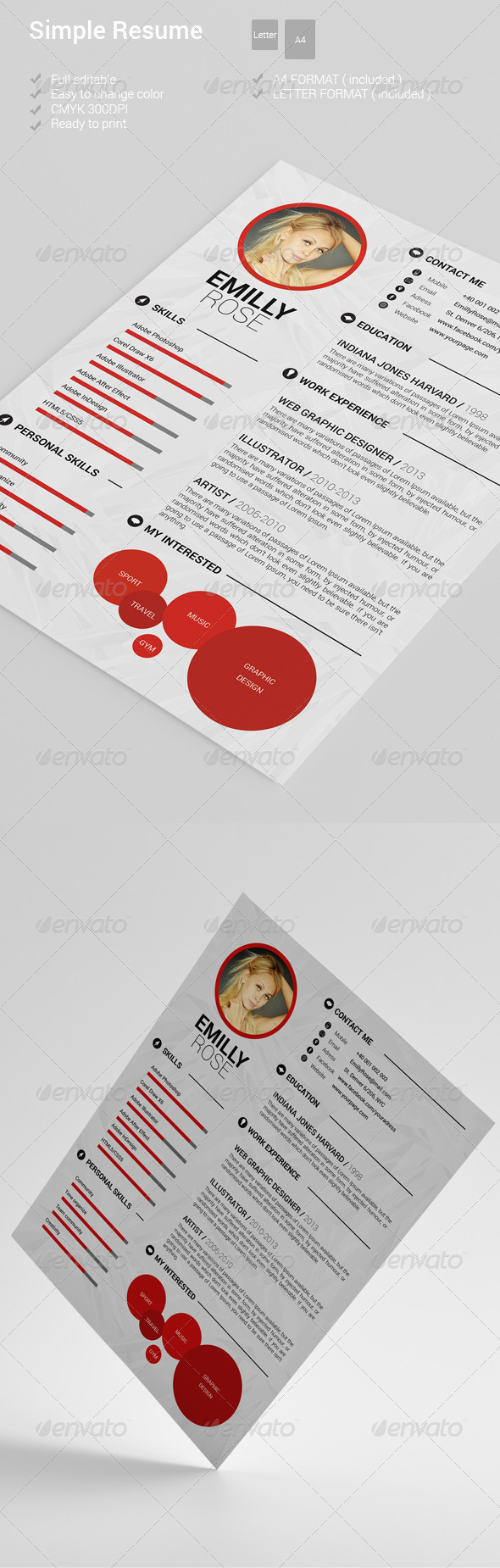 Simple Resume Simple Resume