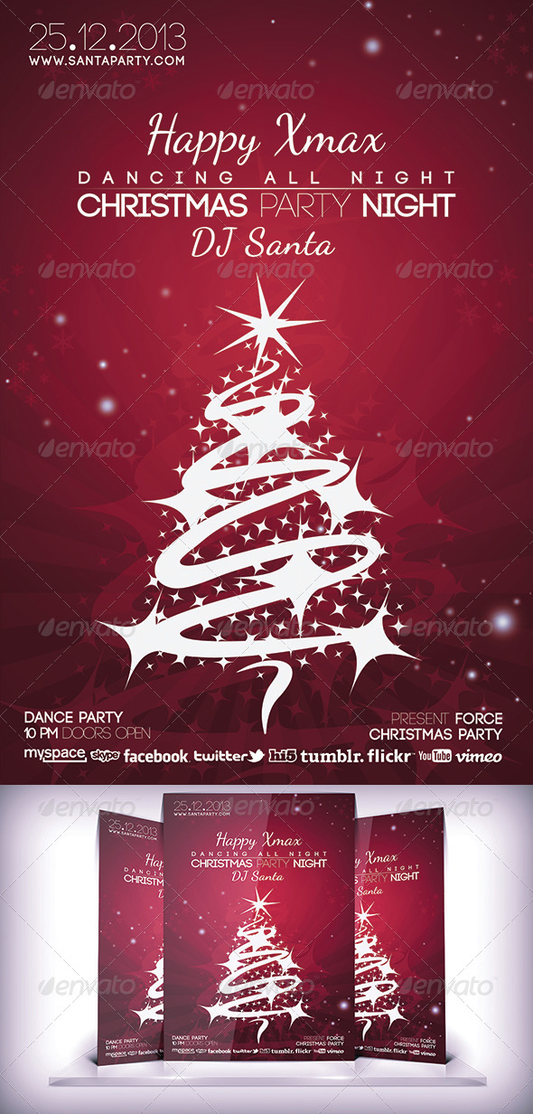 Christmas Night Flyer Christmas Night Flyer