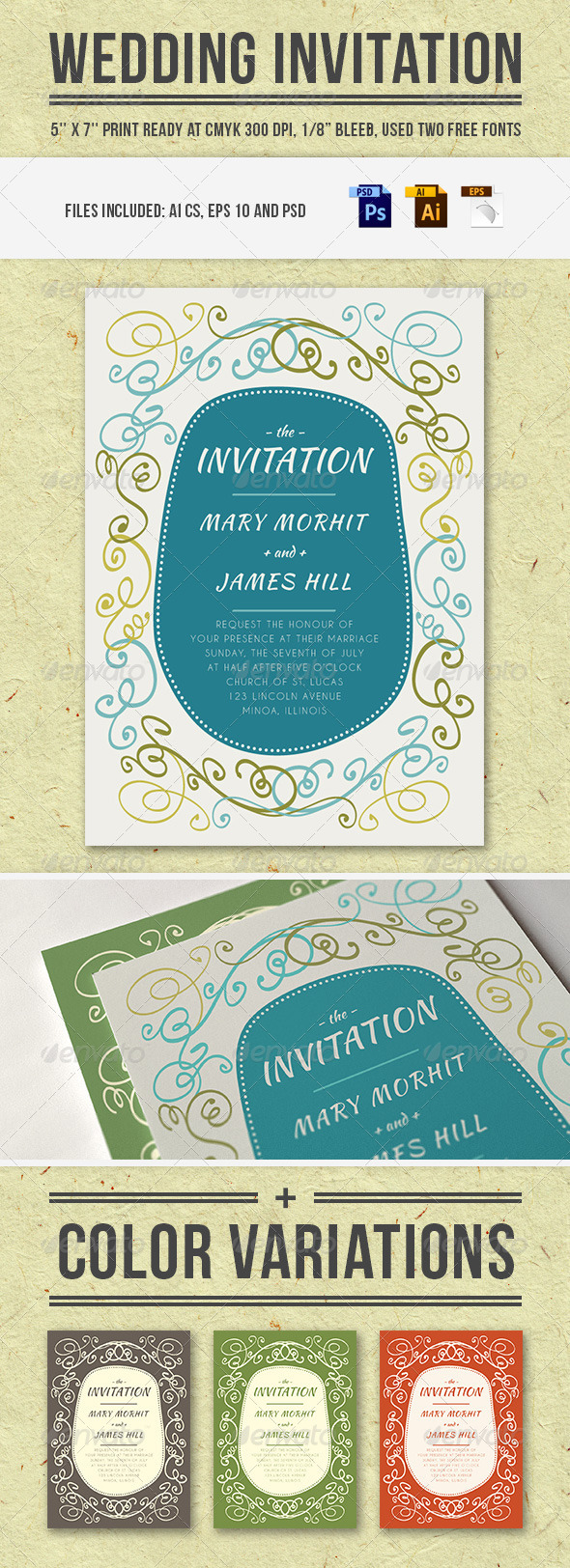 Wedding Invitation Wedding Invitation