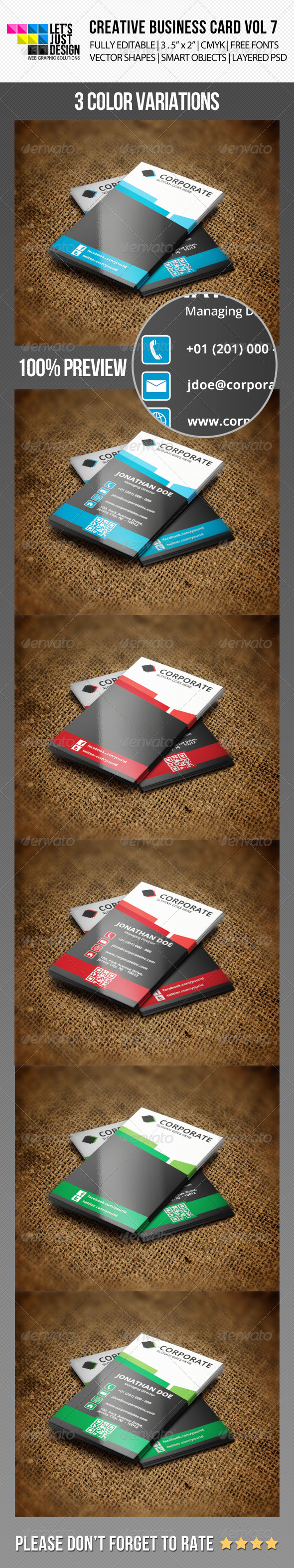 Creative Business Card Vol 7 Creative Business Card Vol 7