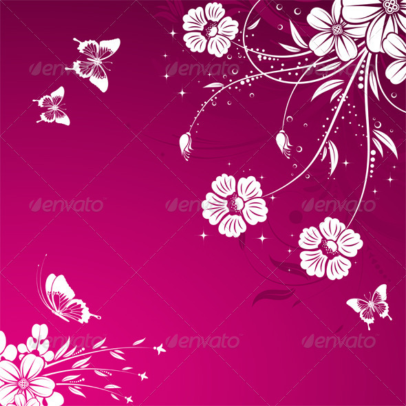 Floral background Floral background