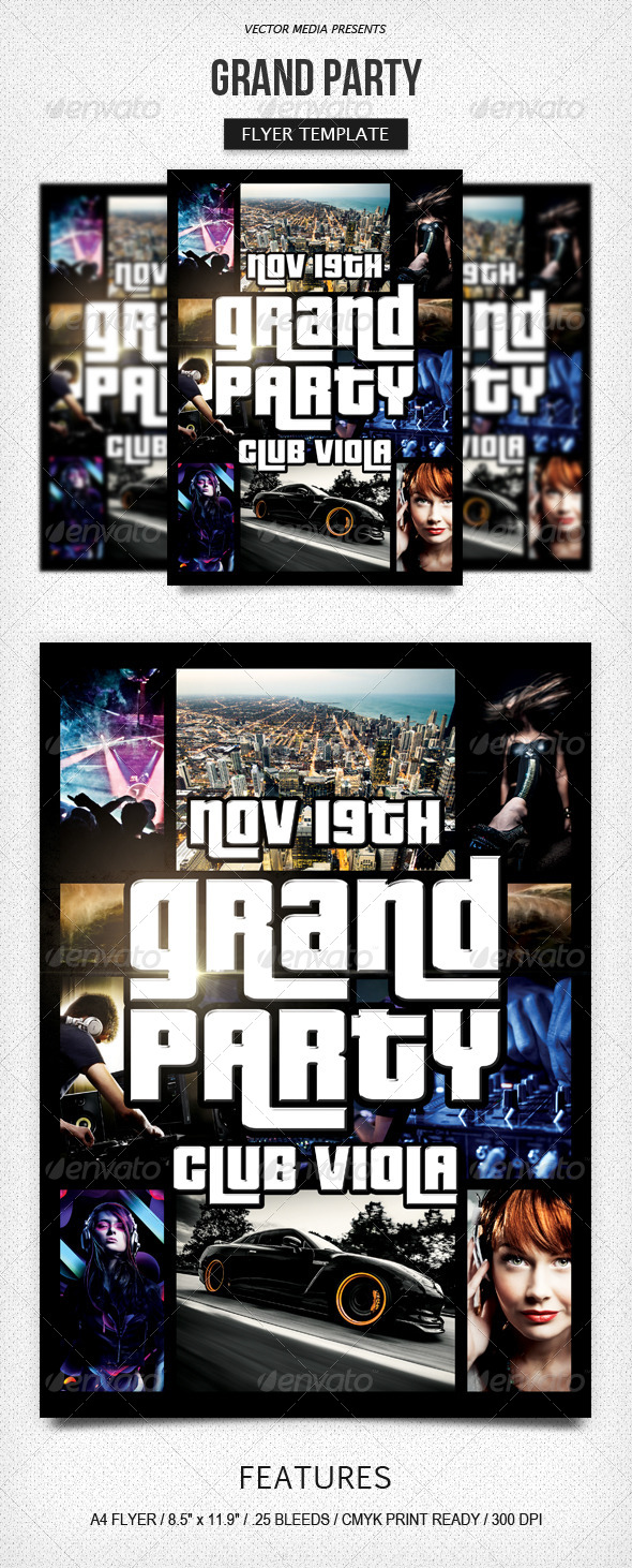 Grand Party Flyer Grand Party Flyer