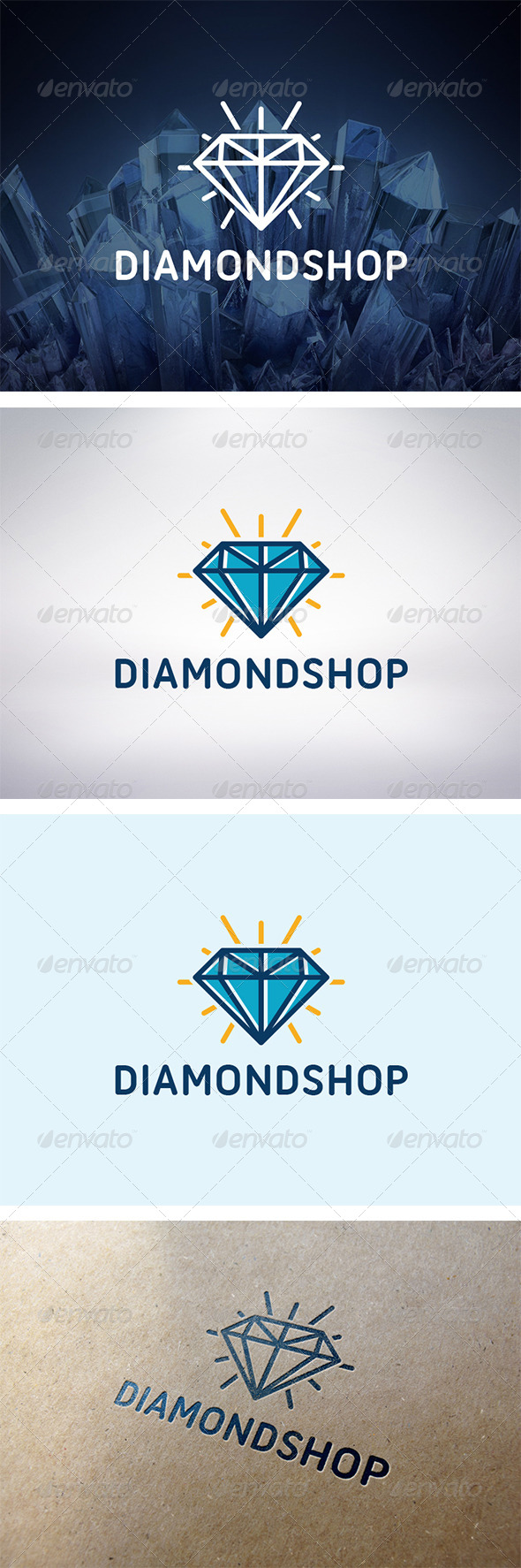 Diamond Logo - Objects Logo Templates