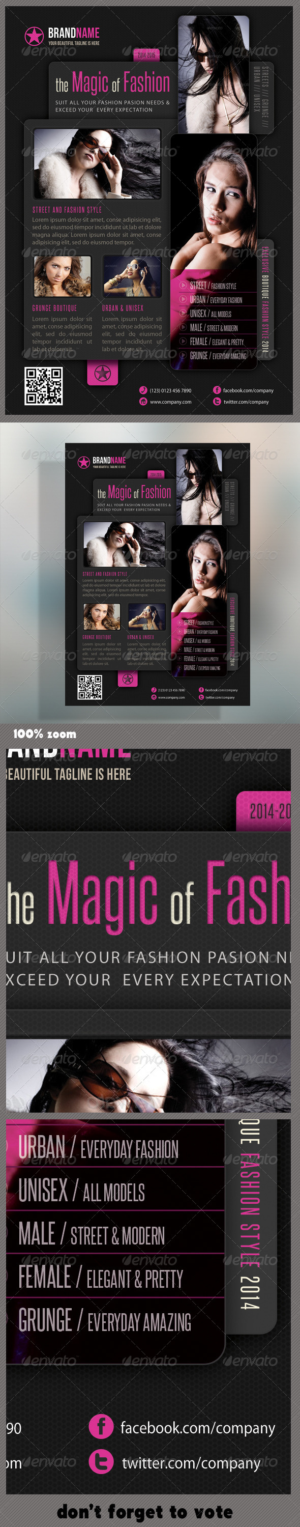 Fashion Product Flyer 09 Fashion Product Flyer 09